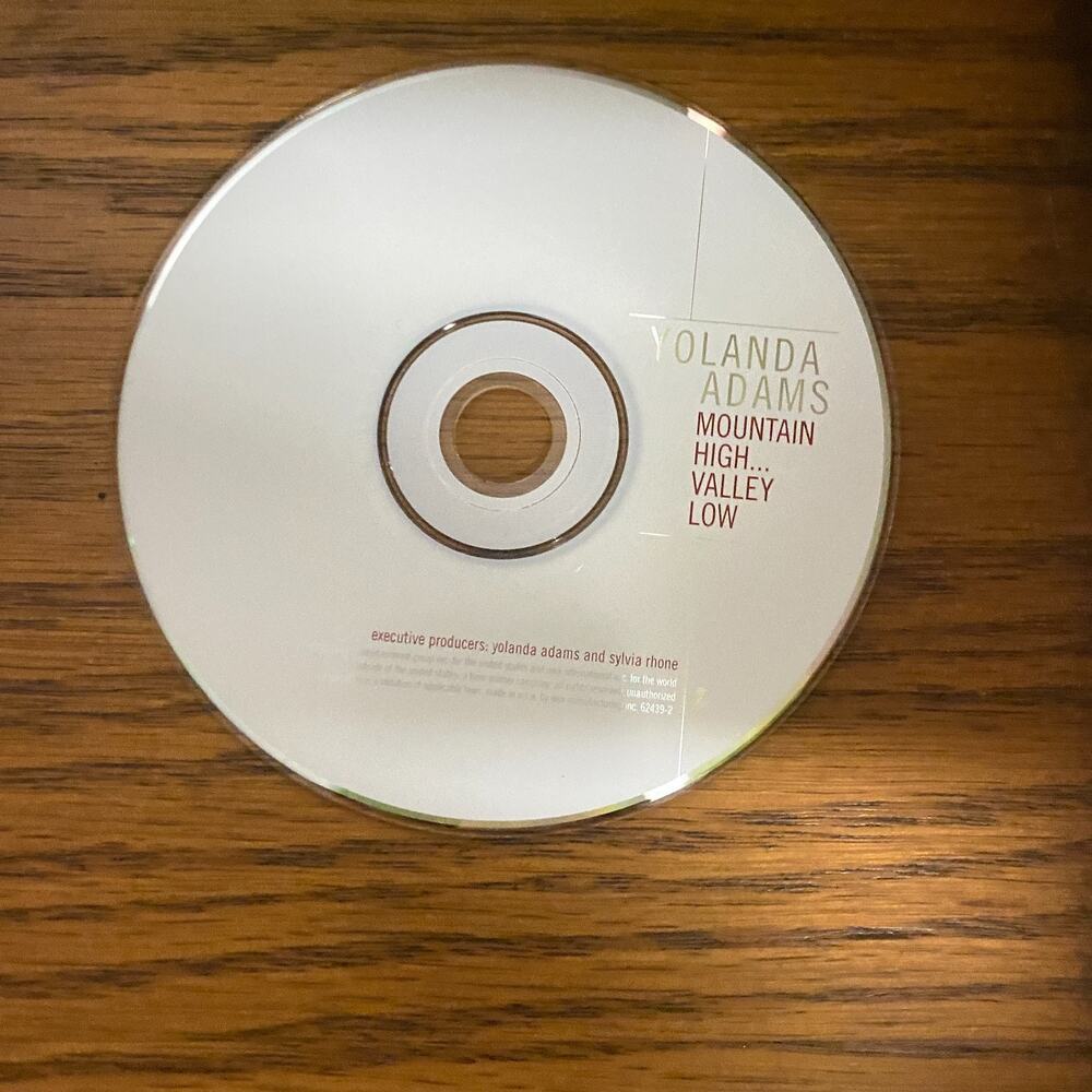 Mountain High Valley Low by Yolanda Adams (CD, 1999) *no case*